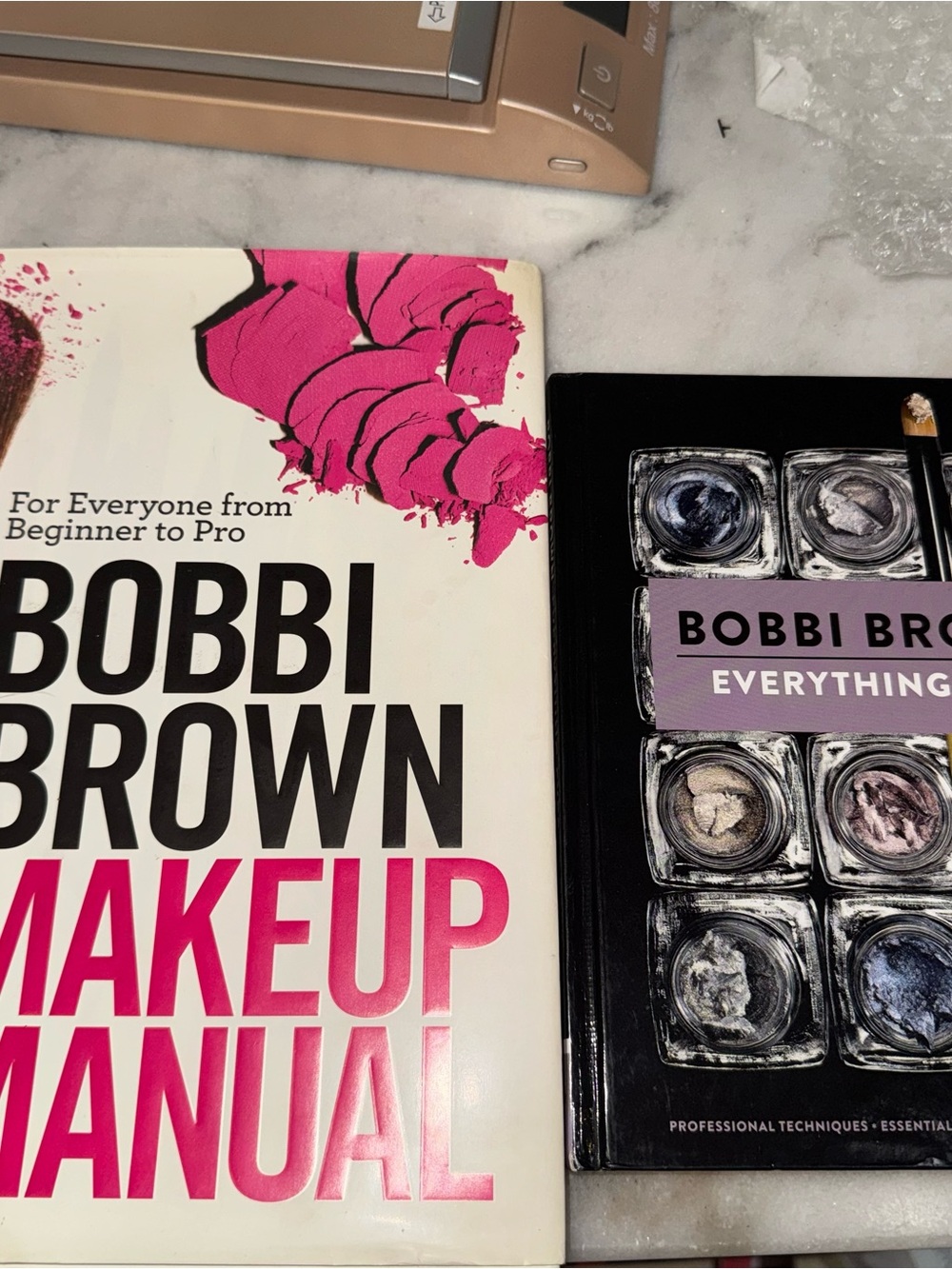 Bobbi brown makeup books - set of 2